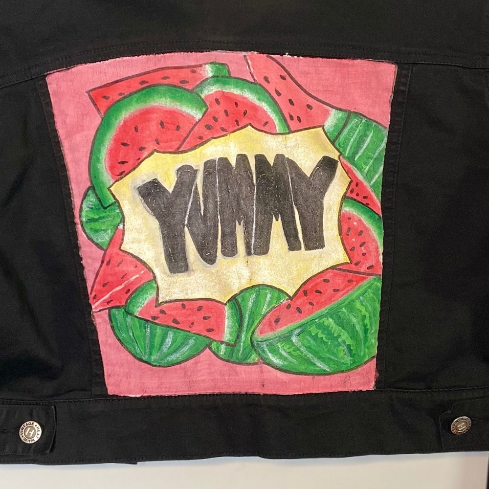 Hand Painted Yummy Jacket